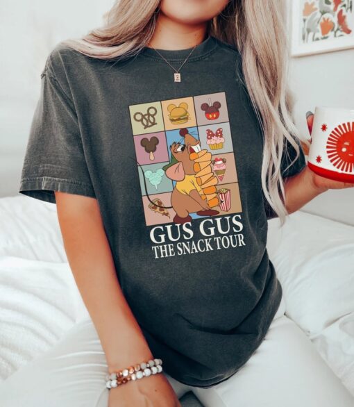 Comfort Colors® Funny Gus Gus Mouse The Snack Tour Vintage T-shirt