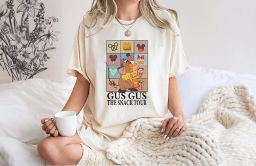 Comfort Colors® Funny Gus Gus Mouse The Snack Tour Vintage T-shirt