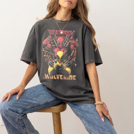 Deadpool & Wolverine Shirt, Deadpool 3 Movie Shirt