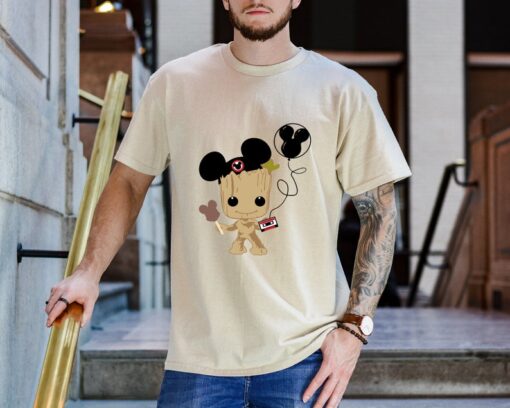 Groot Disney Shirt, Halloween Groot T-shirt, Mickey Ears Sweatshirt