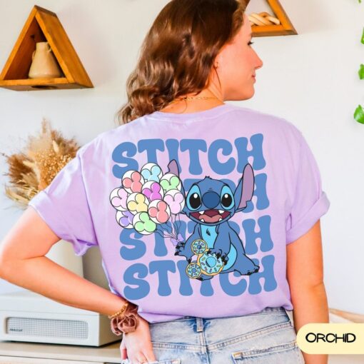 Comfort Colors® Disney Stitch Est. 2002 Shirt, Stitch Front & Back