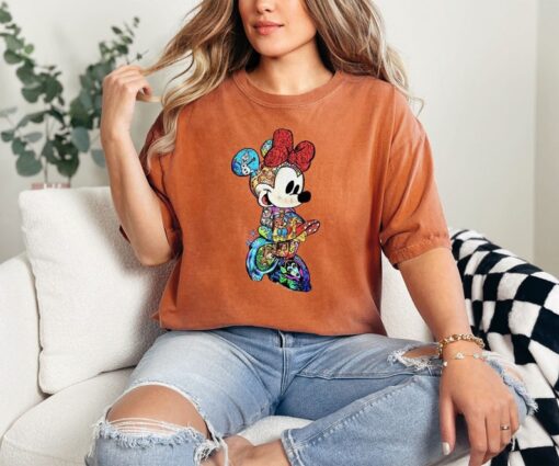 Comfort Colors® T-Shirt, Mickey Mouse with Classic Movie Scenes