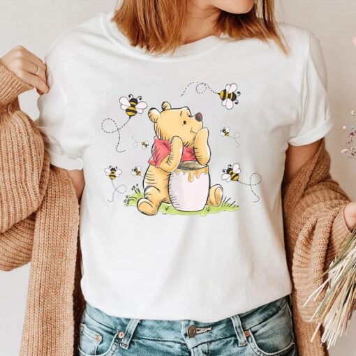 Pooh Shirt, Vintage Pooh Shirt Disney Pooh Bear Shirt Disney Trip