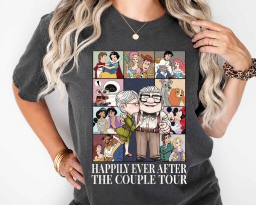 Happily Ever After Couple Tour Shirt, Anniversary Shirt