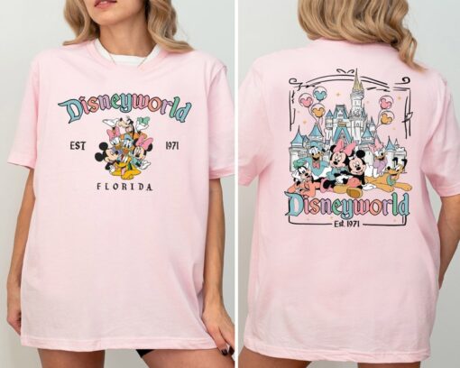 Disneyworld Florida Shirt, Mickey and Friends EST 1971 Shirt