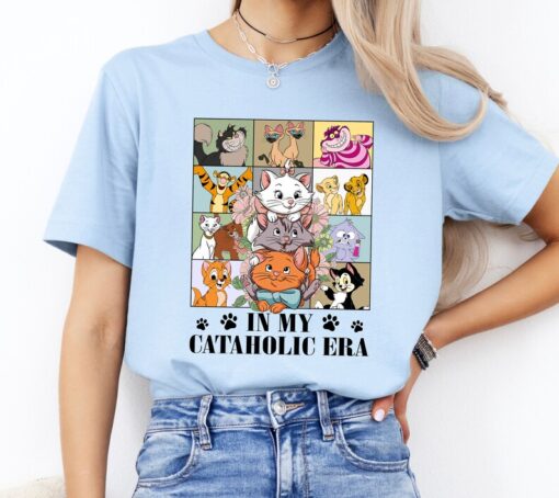 Disney In my Cataholic Era Shirt, Disney Cats Shirt