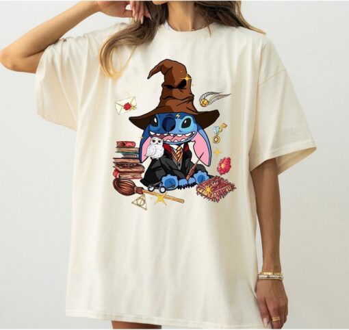 Disney Stitch Witch Shirt, Stitch Wizard Shirt