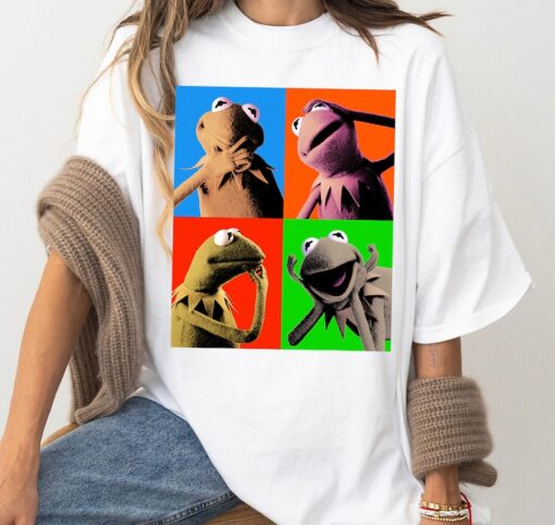 Disney The Muppets Kermit The Frog Pop Art Shirt