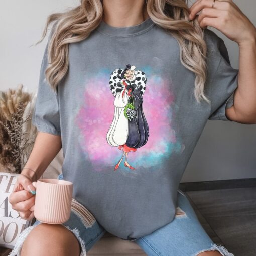 Comfort Colors® Cruella Shirt, Disney Villains The Evil Tour Shirt