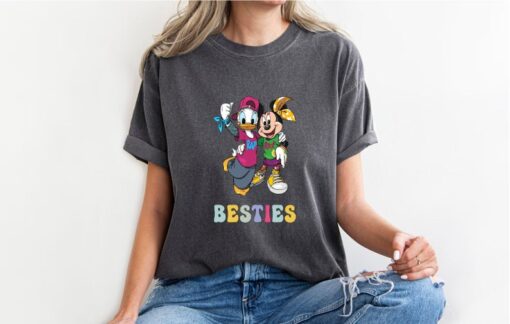 Comfort Colors® Disney Mickey Mouse and Donald Duck Best Friends Shirt