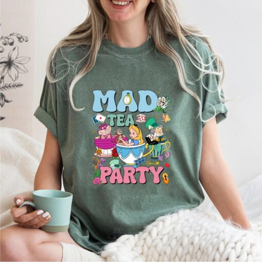 Comfort Colors® Alice in Wonderland Mad Hatter Tea Party Shirt