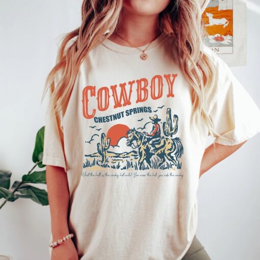 Chestnut Springs Shirt, Cowboy Romance Merch, Elsie Silver Inspired