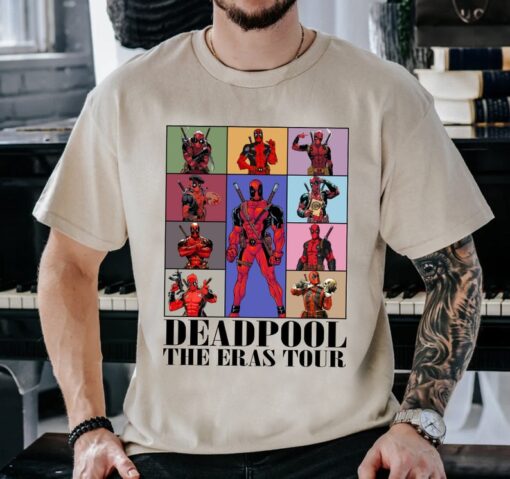 Marvel Deadpool Eras Tour Shirt, Deadpool 3 Logo Come Together Shirt