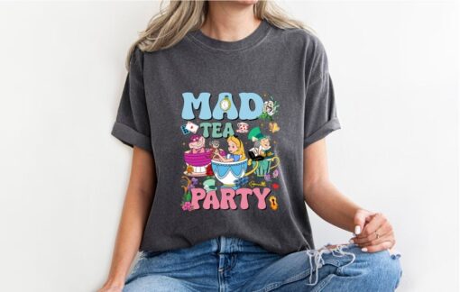 Comfort Colors® Alice in Wonderland Mad Hatter Tea Party Shirt