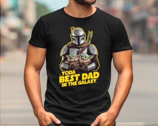 Yoda Best Dad In The Galaxy T-Shirt, Galaxy's Best Dad Shirt