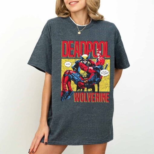 Marvel X-Men Deadpool and Wolverine Movie 2024 Shirt,Deadpool Shirt