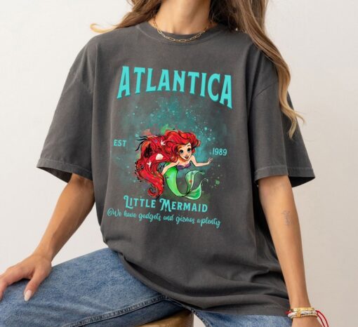 Vintage 90s Disney Little Mermaid Shirt