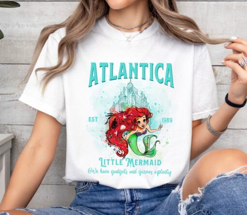 Vintage 90s Disney Little Mermaid Shirt