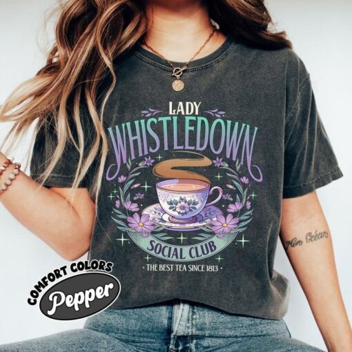 Lady Whistledown's Tea House T-Shirt, Bridgerton Shirt