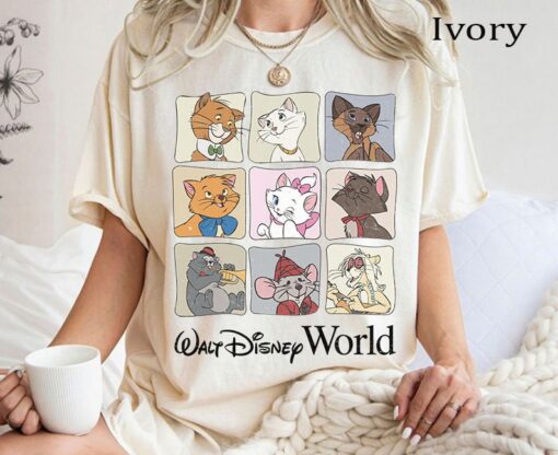 Walt Disneyworld Shirt, Aristocats Shirt, Disney Cat Shirt