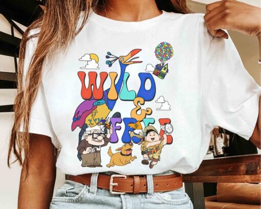 Funny Kevin Bird Wild & Free Comfort Color Shirs