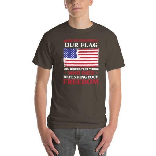 Died Defending Your Freedom USA Veteran T-Shirt, Gifts For Veterans