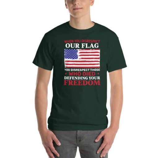 Died Defending Your Freedom USA Veteran T-Shirt, Gifts For Veterans