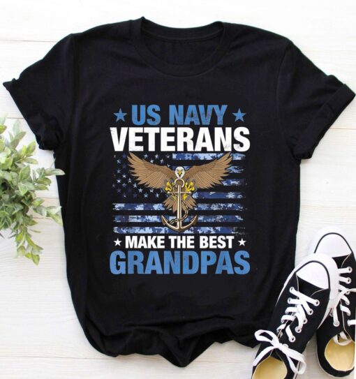 Navy Veteran Grandpa Shirt / Veteran Shirt / Veteran T-shirt / Veteran