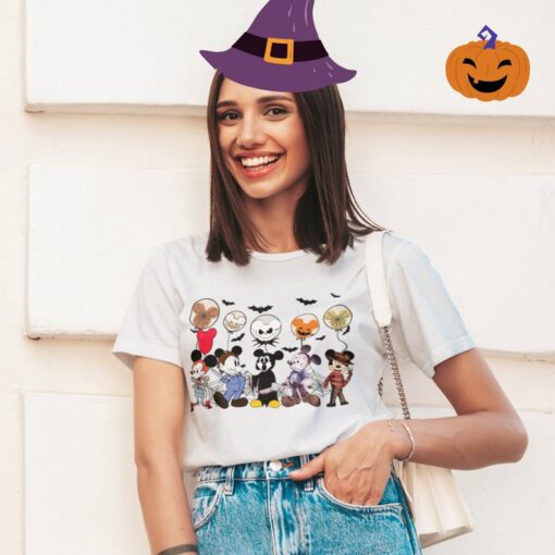 Mickey Halloween Horror Sweatshirt, Disney Halloween Shirts