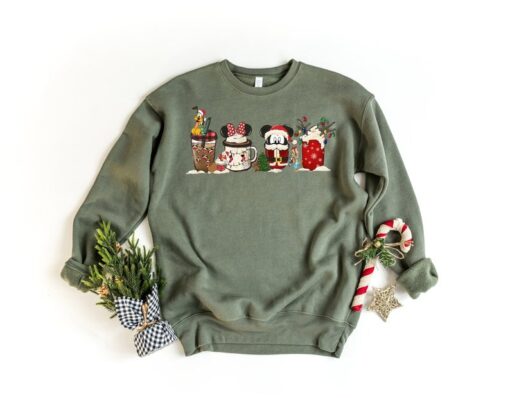 Disney Christmas Coffee Latte Sweatshirt