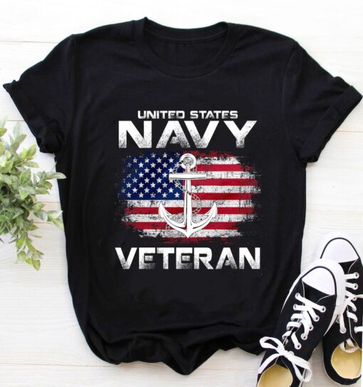 Navy Veteran Shirt / Navy Veteran T-Shirt / Navy Veteran Gift /