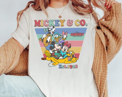 Disney Mickey & CO Est.1928 Mickey And Friends Retro Shirt