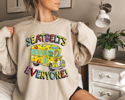 Seatbelts Everyone Funny Bus Driver Shirt