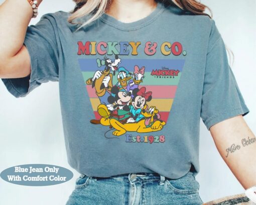 Disney Mickey & CO Est.1928 Mickey And Friends Retro Shirt