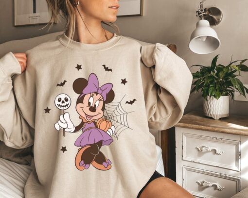 Retro Minnie Pumpkin Halloween Shirt