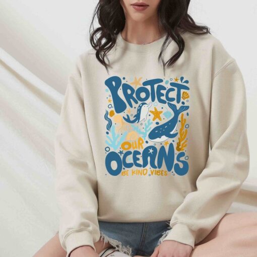 Protect Our Oceans Hoodie, Respect The Locals Sweatshirt