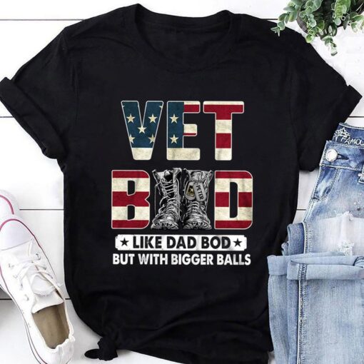 Vet Bod Like Dad Bod But With Bigger Balls T-Shirt