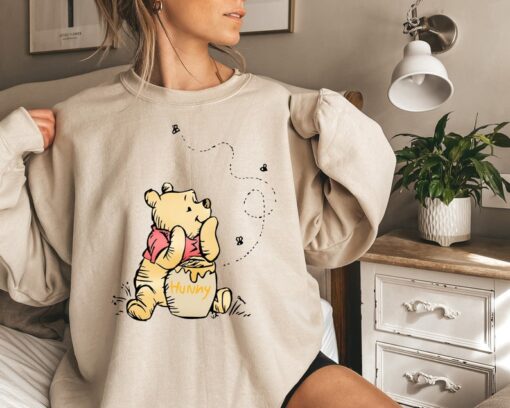 Vintage Pooh Shirt, Minimal Winnie The Pooh T-Shirt