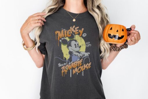 Mouse Shirt, Vintage Halloween Mouse Shirt, Halloween Party Shirt