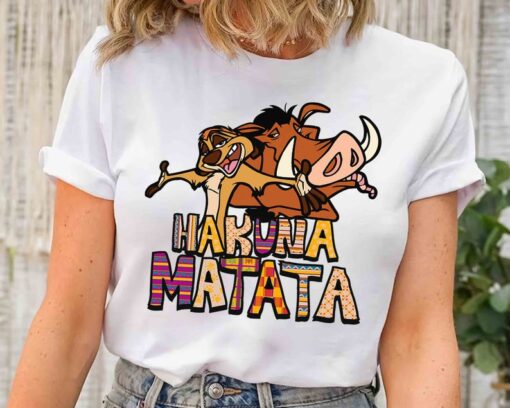 Hakuna Matata Timon & Pumbaa Sassy Shot T-Shirt