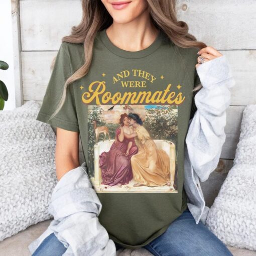 And they were roommates shirt | lesbian pride shirt