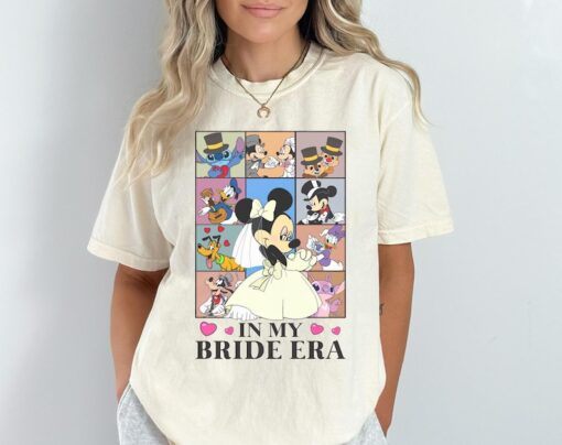 Vintage In My Bride Era Minnie Bride Shirt