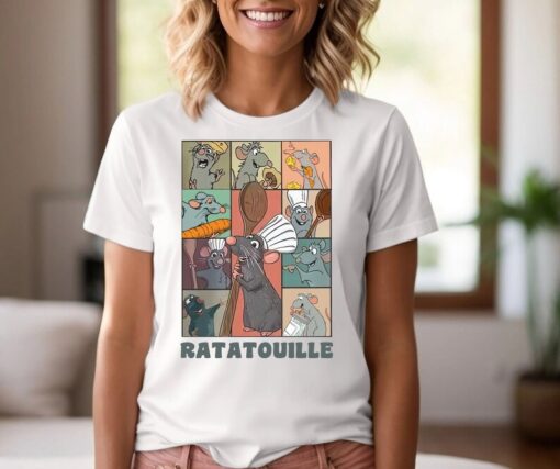 Mouse Chef Anyone Can Cook Rats Shirt, Disney Ratatouille T-shirt