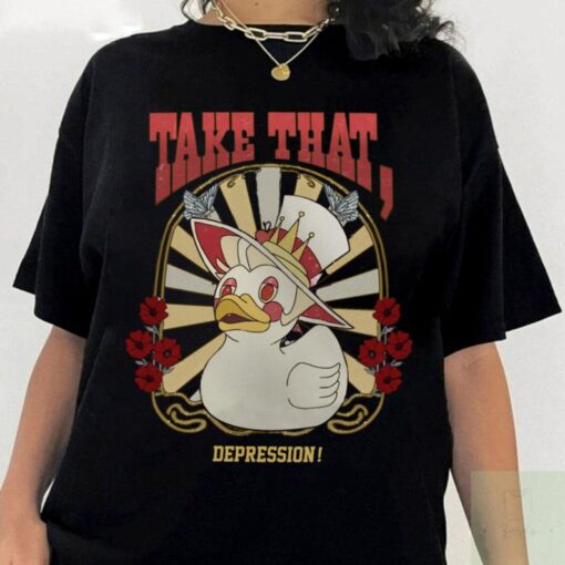 Take That Depression Duck Shirt, Hazbin Hotel Shirt, Lucifer Shirt