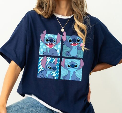 Disney Stitch Emotions Comfort Colors Shirt