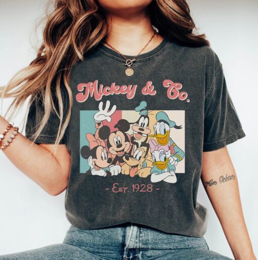 Vintage Mickey & Co 1928 Shirt, Retro Vintage Disney Shirt