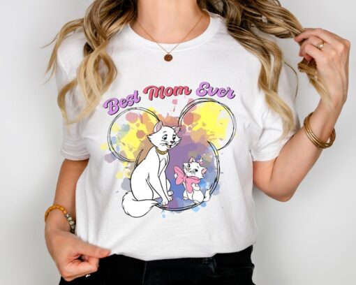 Best Mom Ever Shirt, Aristocats And Kitty Tee