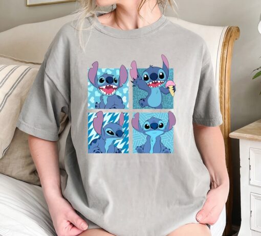 Disney Stitch Emotions Comfort Colors Shirt