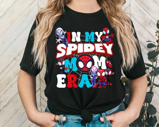 In my Spidey Mom Era Shirt, Disney Spidey Hero Mama Shirt