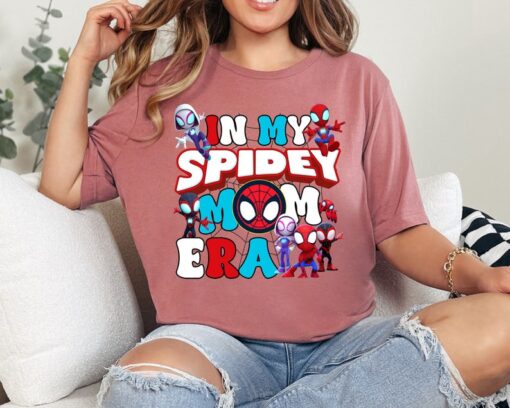 In my Spidey Mom Era Shirt, Disney Spidey Hero Mama Shirt